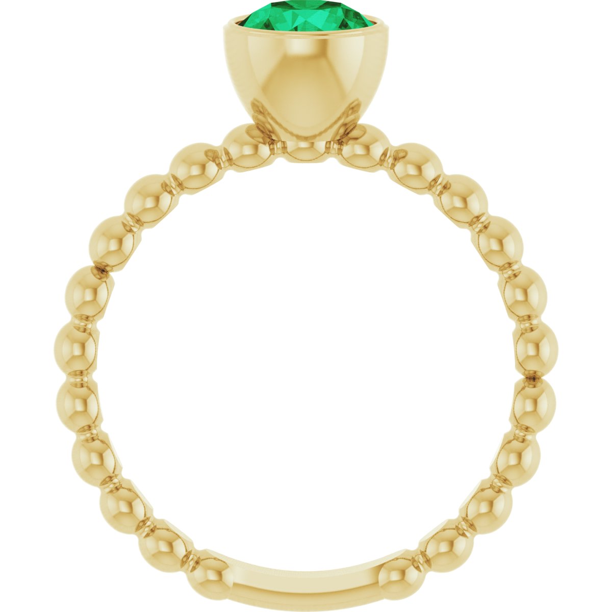Family Beaded Stackable Ring