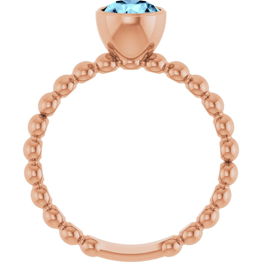 Family Beaded Stackable Ring