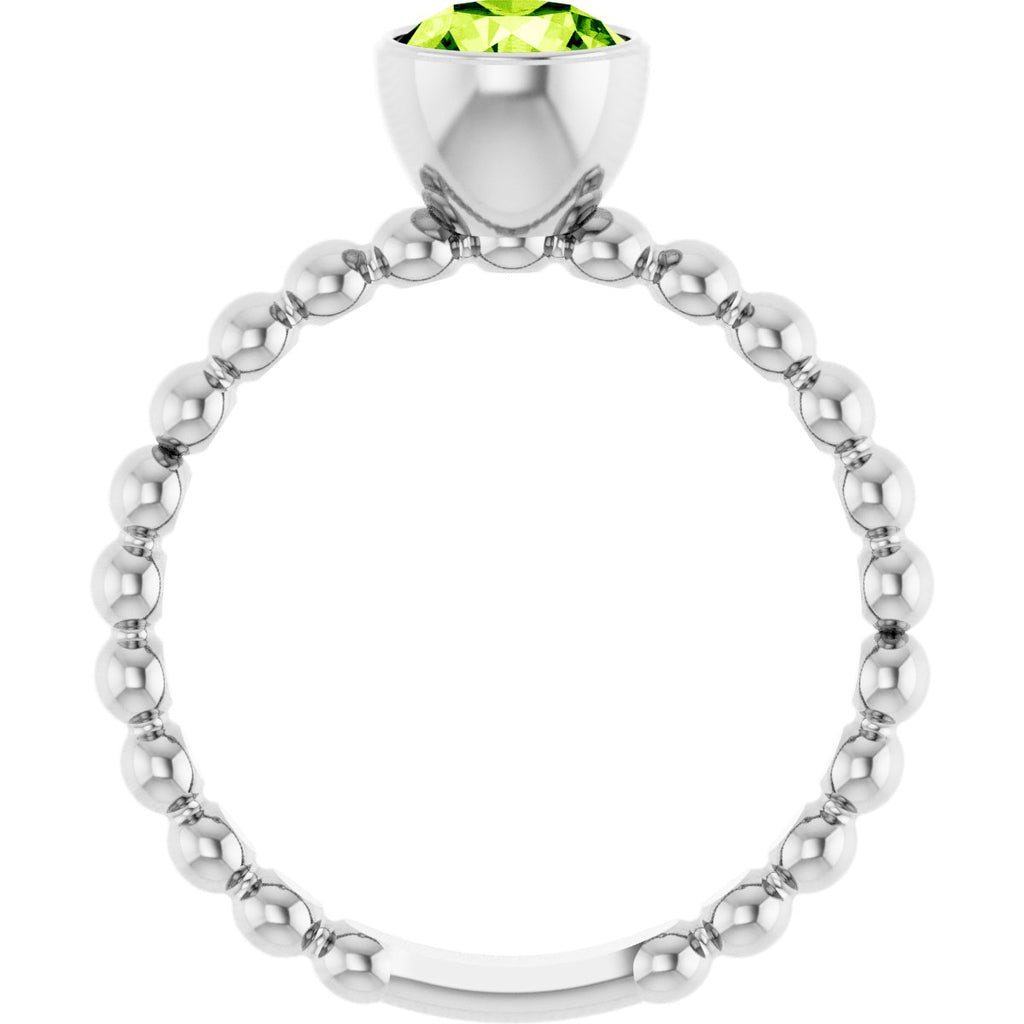 Family Beaded Stackable Ring