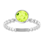 Family Beaded Stackable Ring