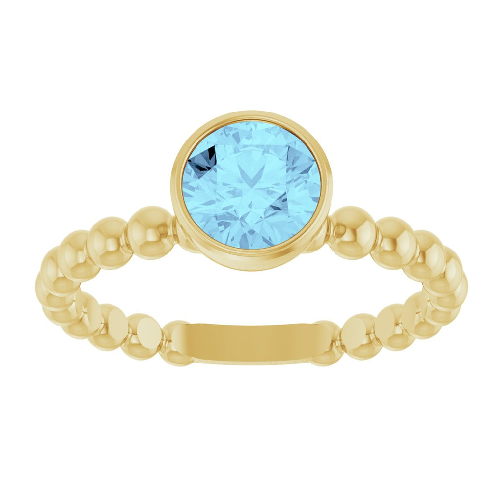 Family Beaded Stackable Ring