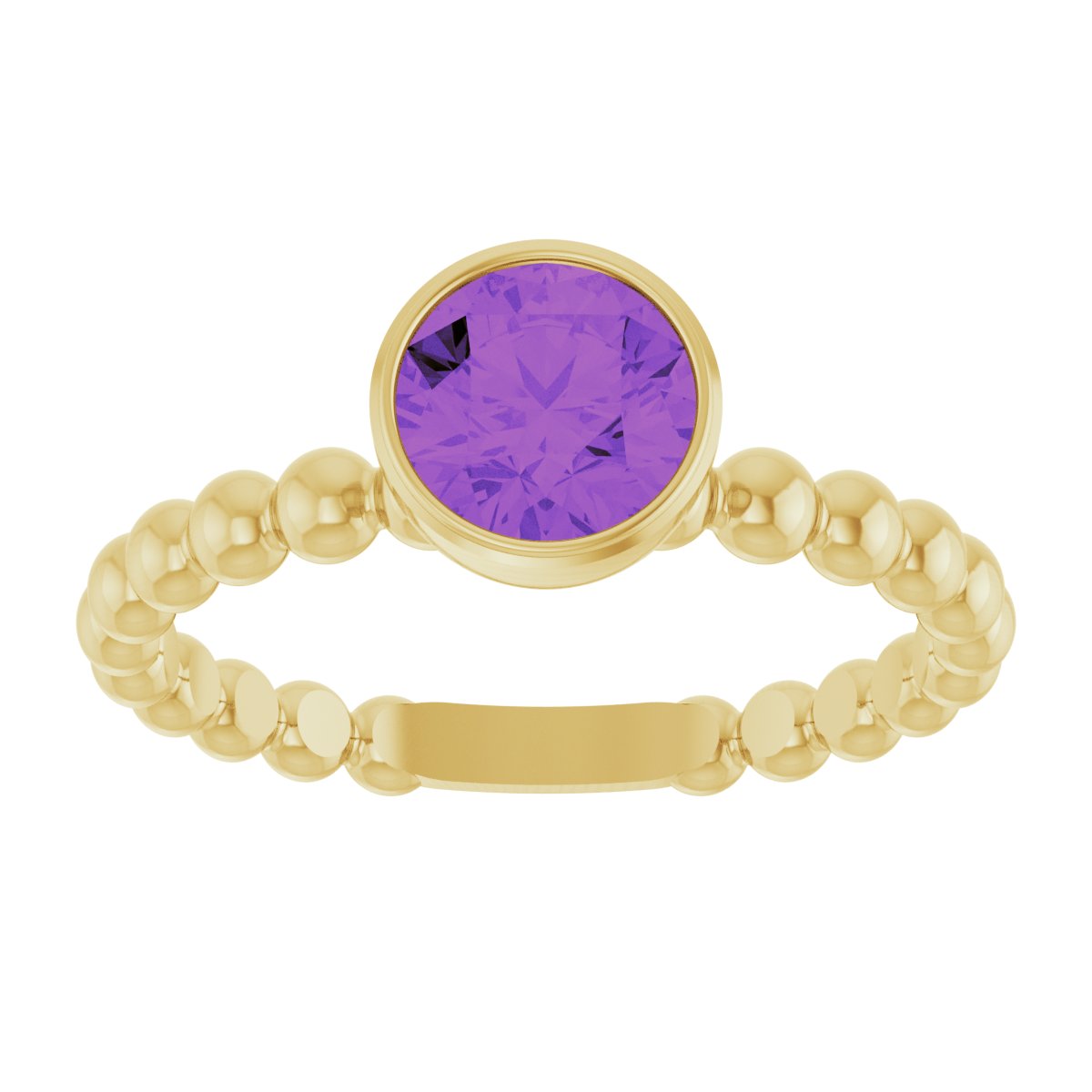Family Beaded Stackable Ring