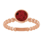 Family Beaded Stackable Ring