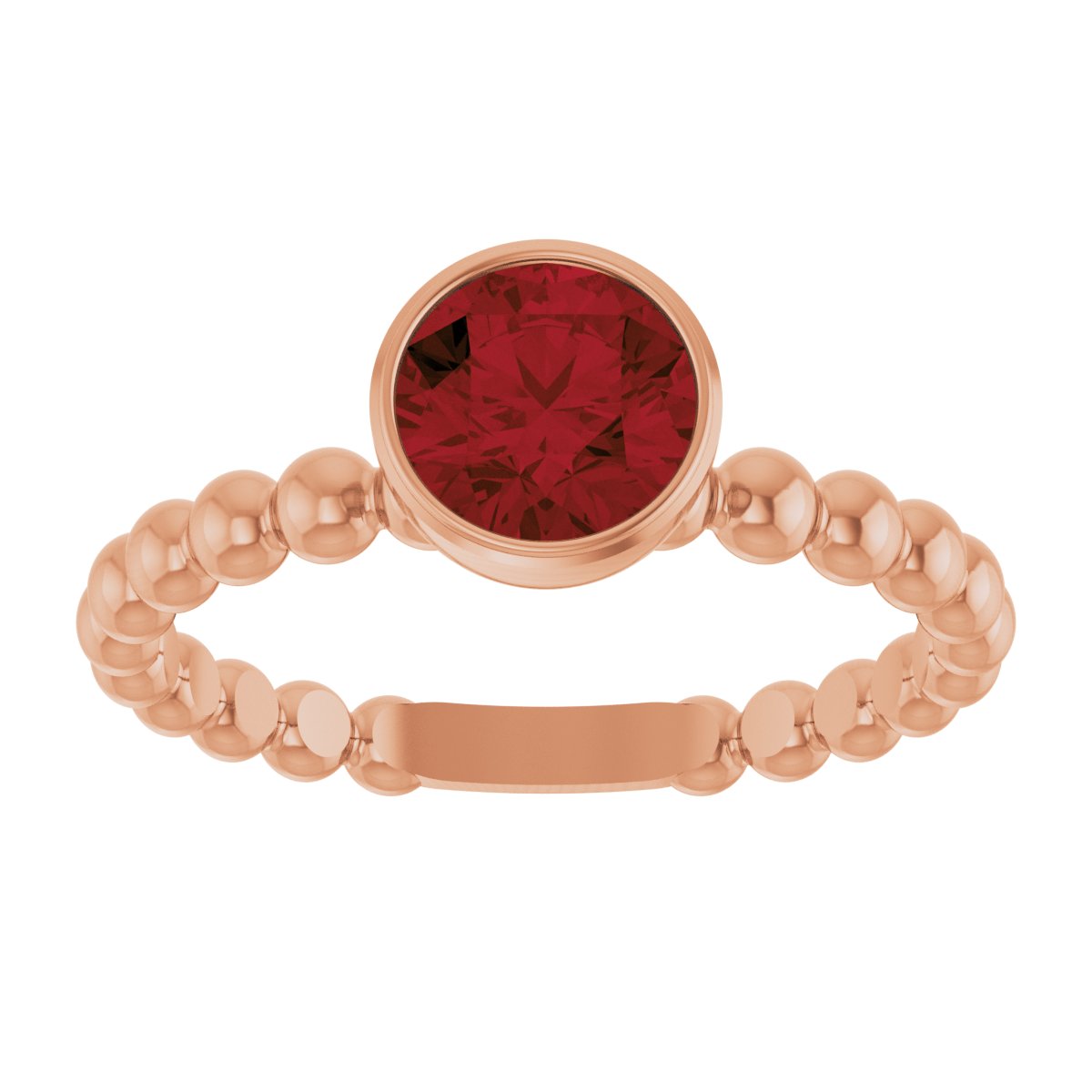 Family Beaded Stackable Ring