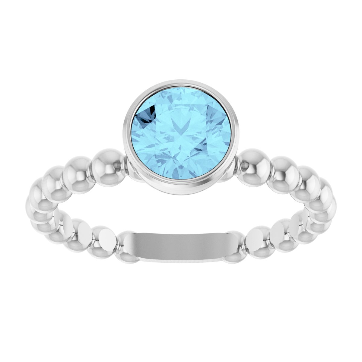 Family Beaded Stackable Ring