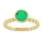 Family Beaded Stackable Ring