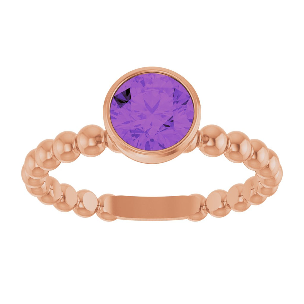 Family Beaded Stackable Ring