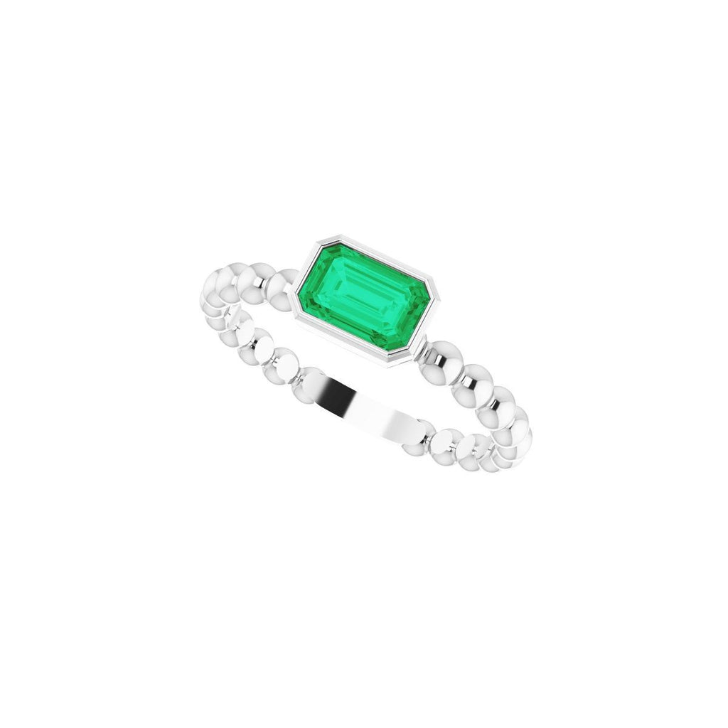 Family Beaded Stackable Ring