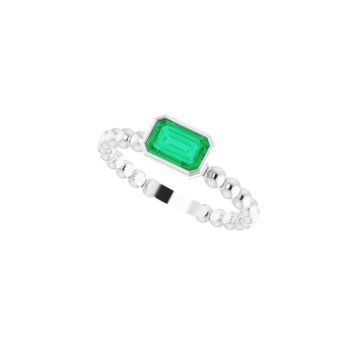 Family Beaded Stackable Ring