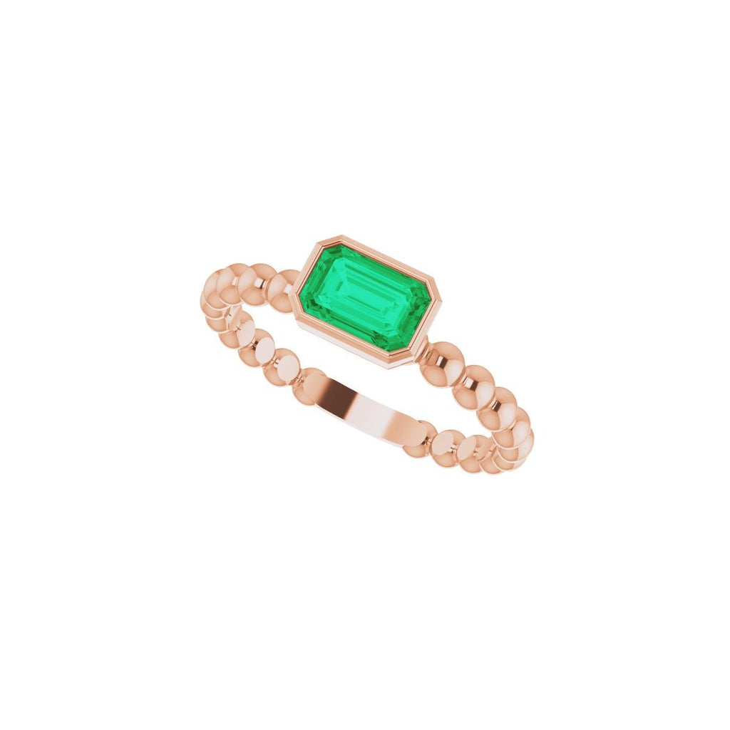 Family Beaded Stackable Ring