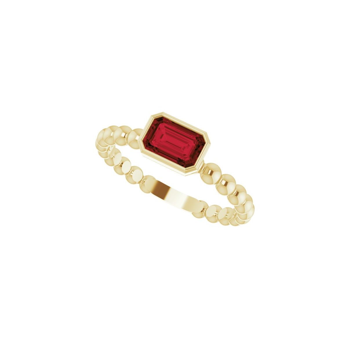 Family Beaded Stackable Ring
