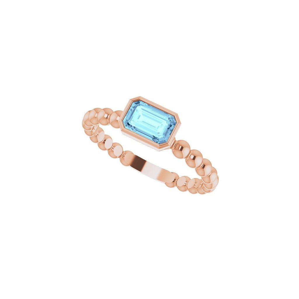 Family Beaded Stackable Ring