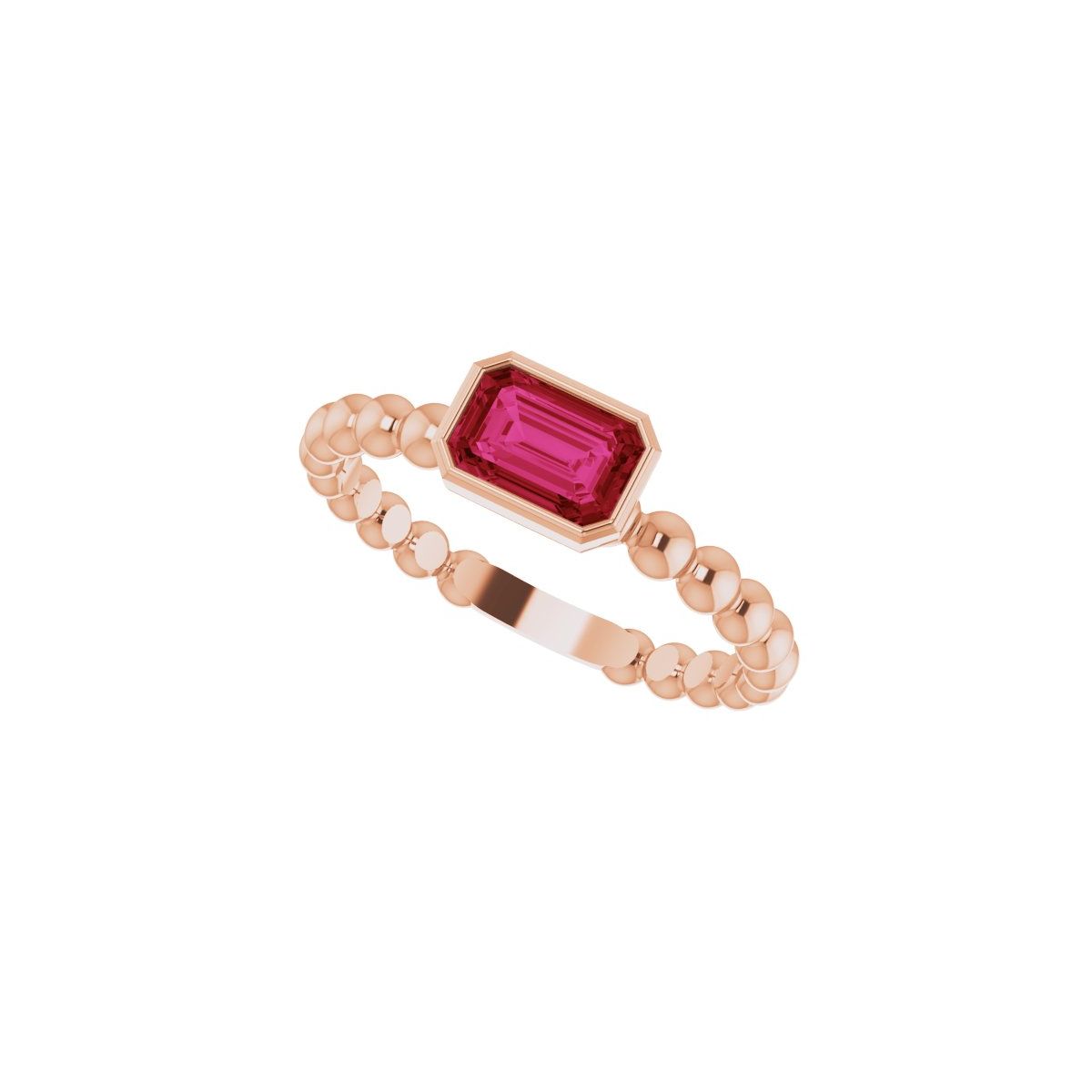 Family Beaded Stackable Ring