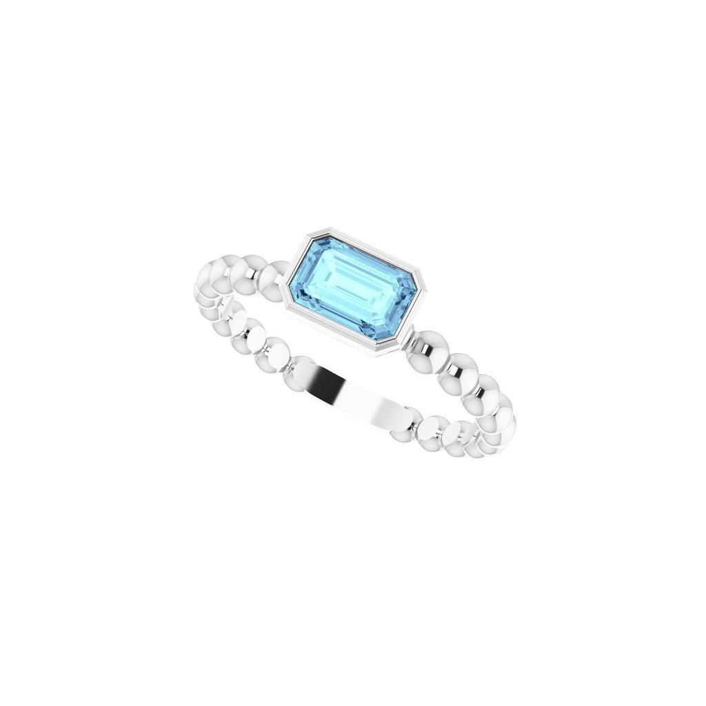 Family Beaded Stackable Ring