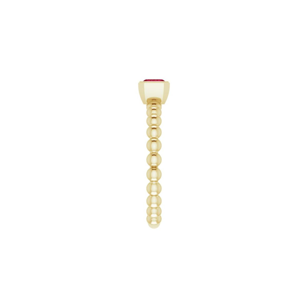 Family Beaded Stackable Ring