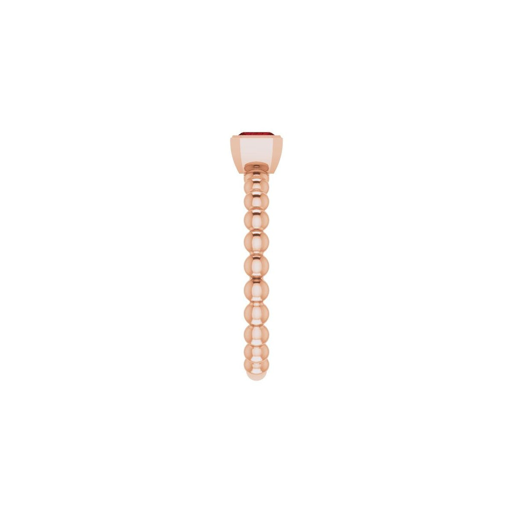 Family Beaded Stackable Ring