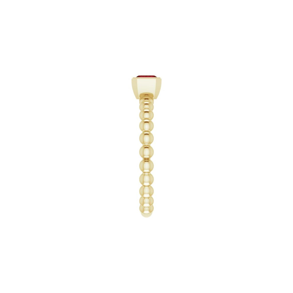 Family Beaded Stackable Ring