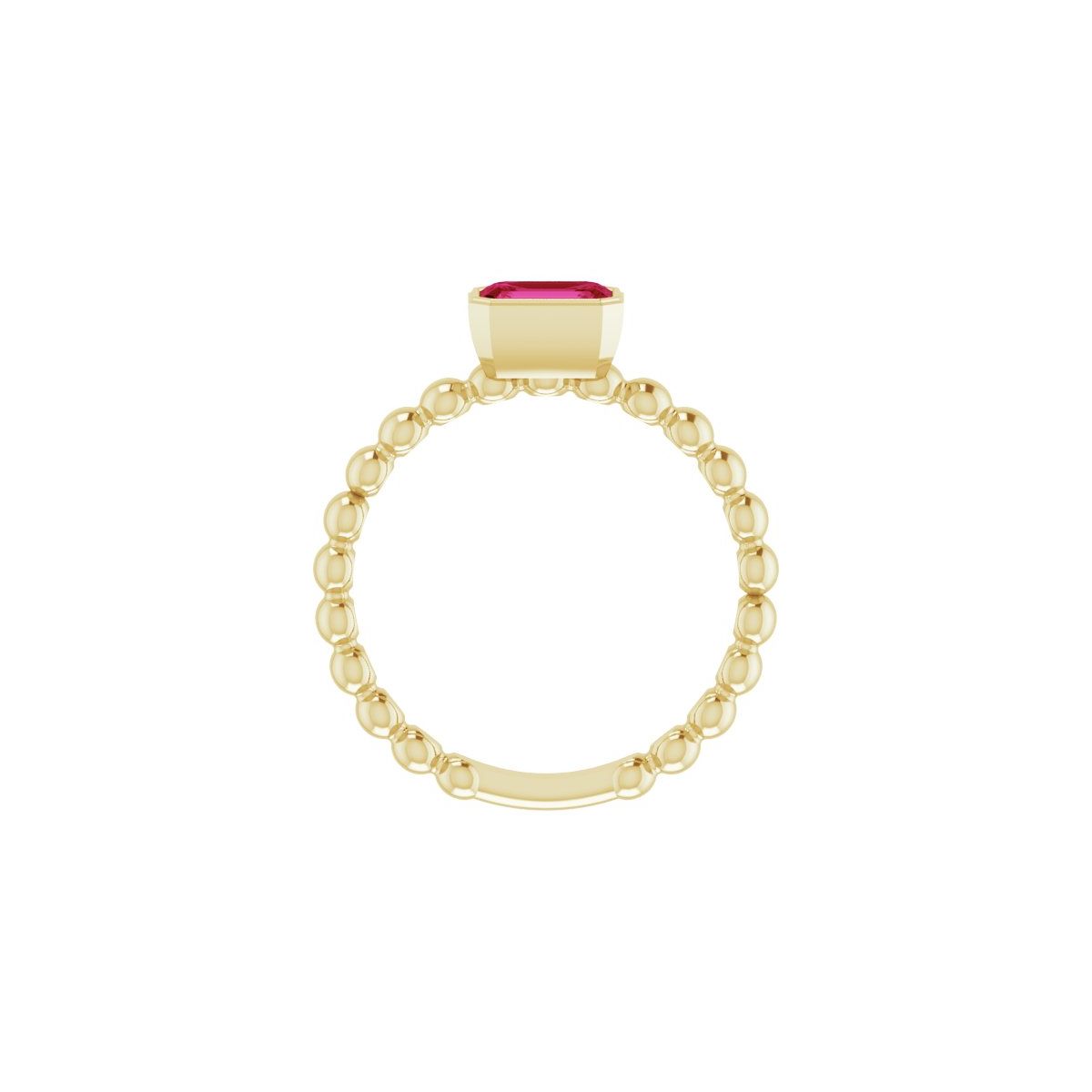 Family Beaded Stackable Ring