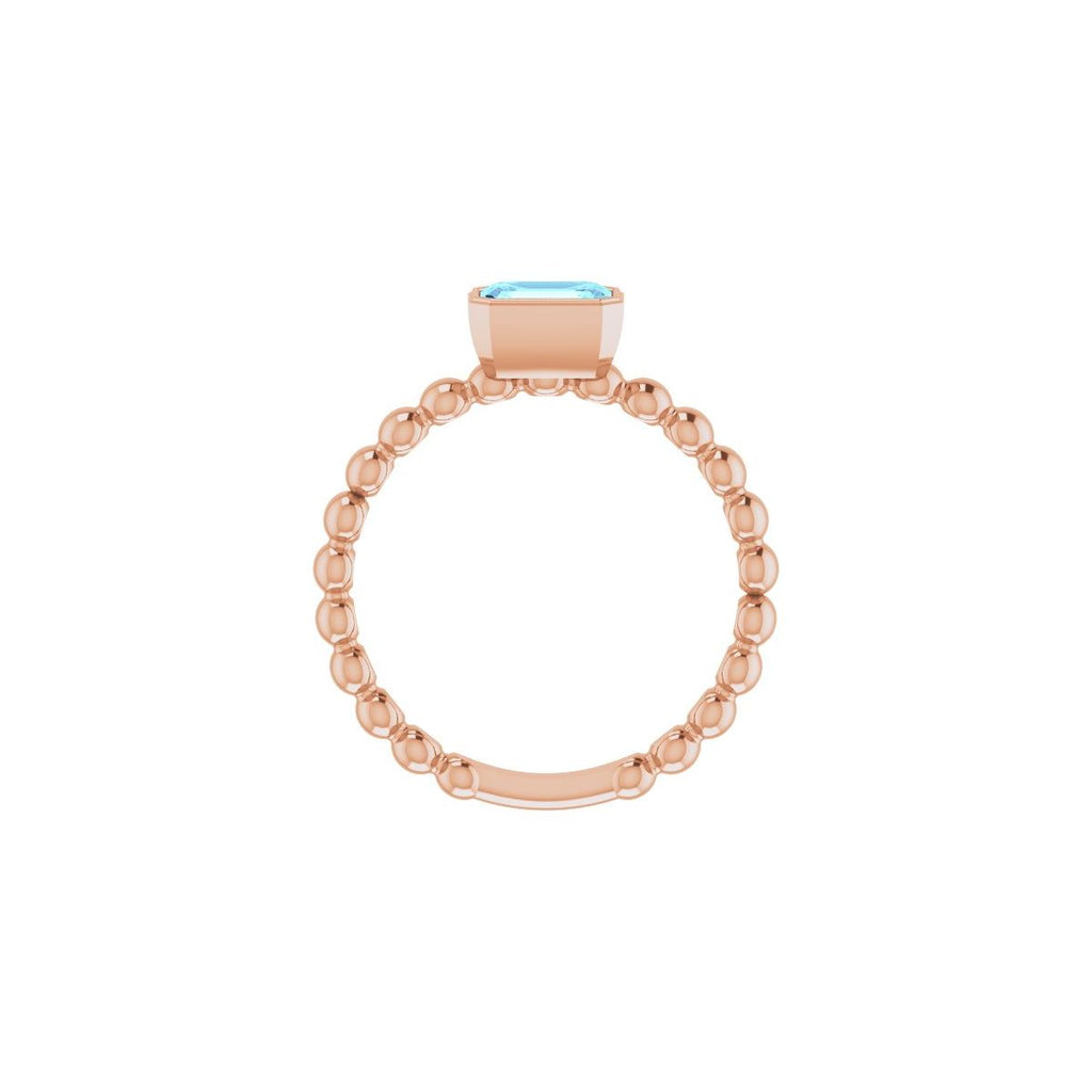 Family Beaded Stackable Ring