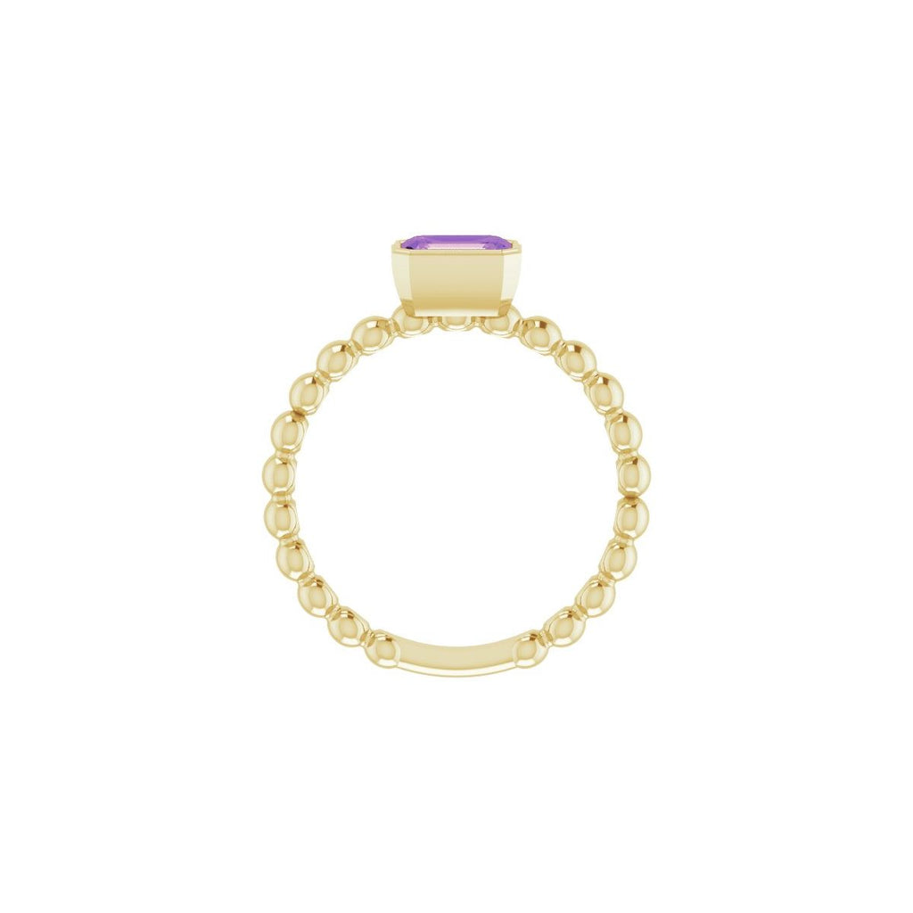Family Beaded Stackable Ring