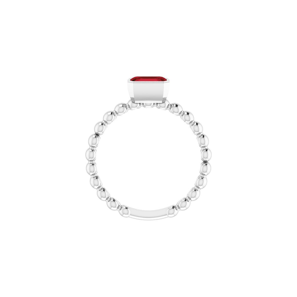 Family Beaded Stackable Ring