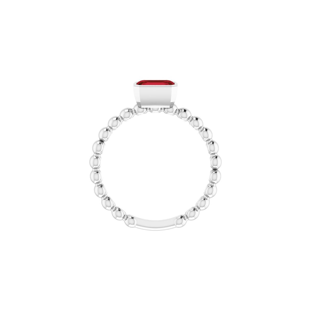 Family Beaded Stackable Ring