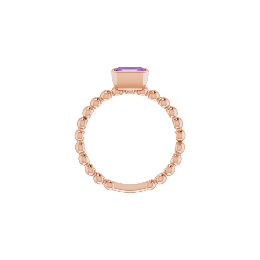 Family Beaded Stackable Ring