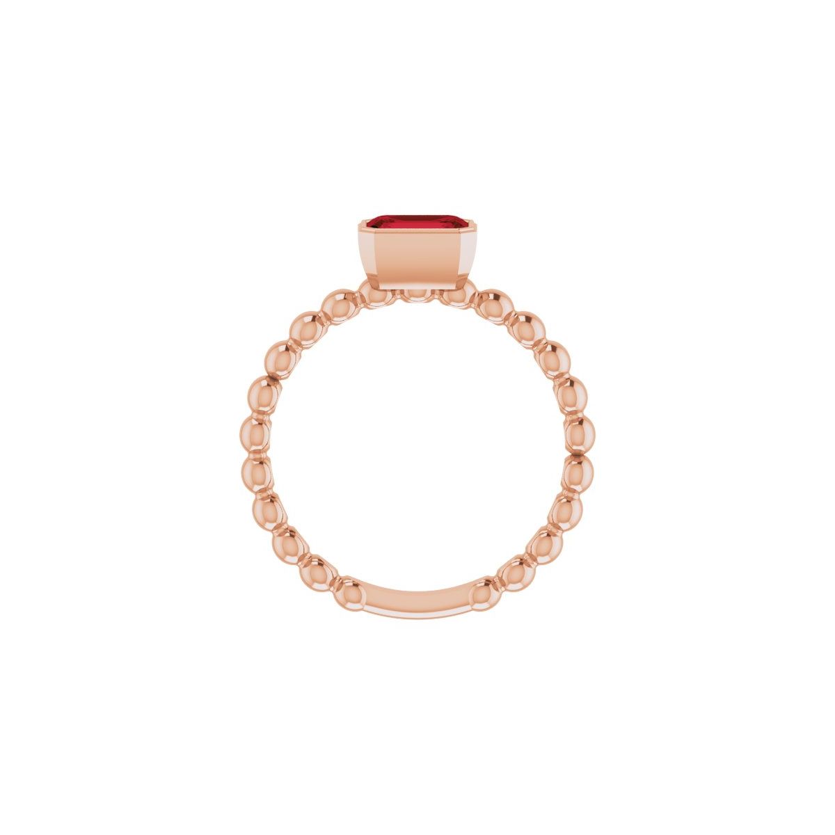 Family Beaded Stackable Ring