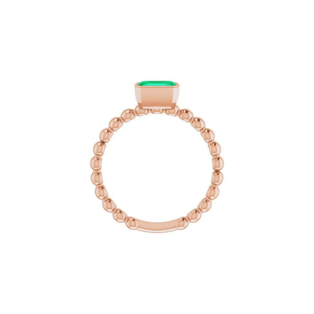 Family Beaded Stackable Ring
