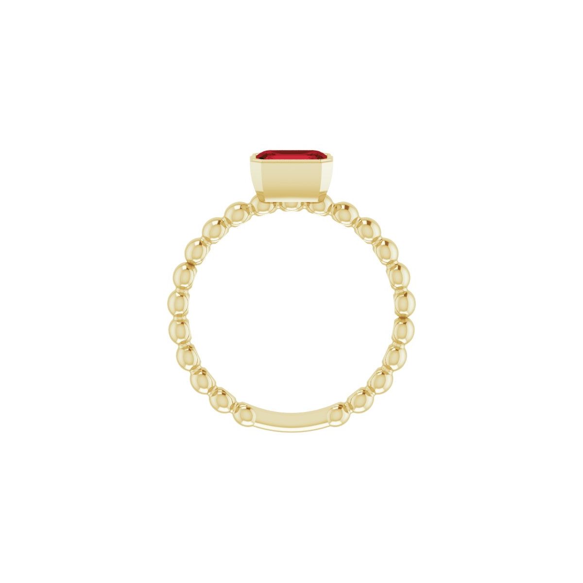 Family Beaded Stackable Ring