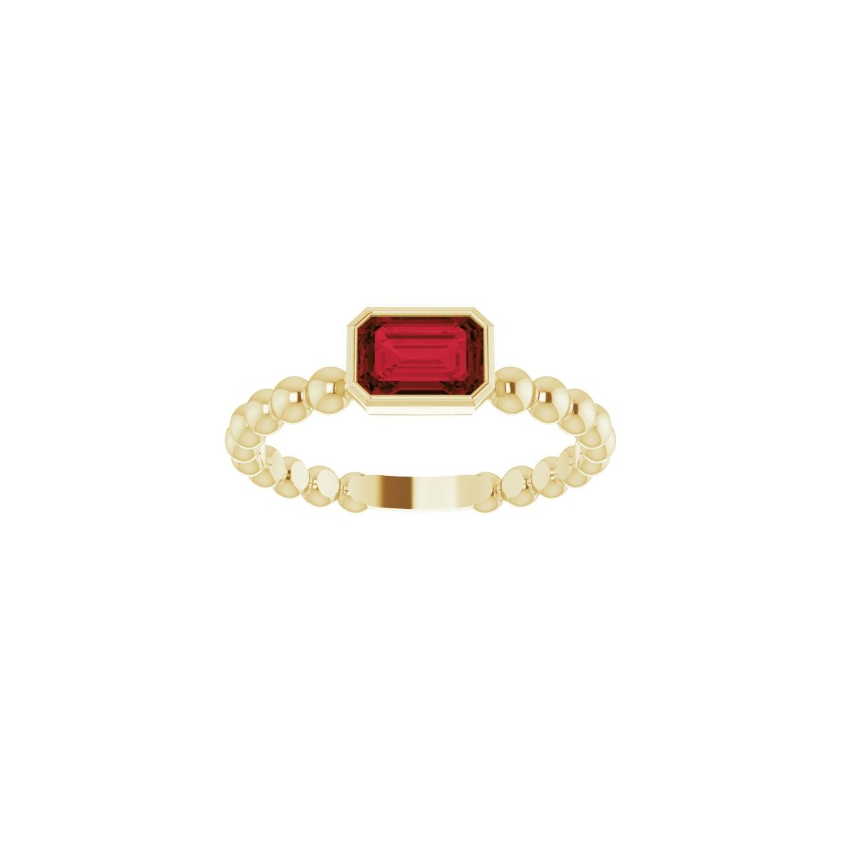 Family Beaded Stackable Ring