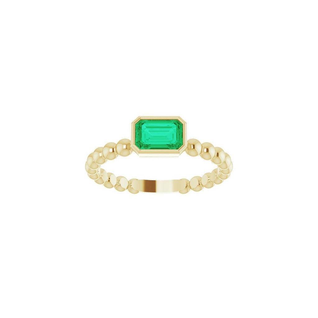 Family Beaded Stackable Ring