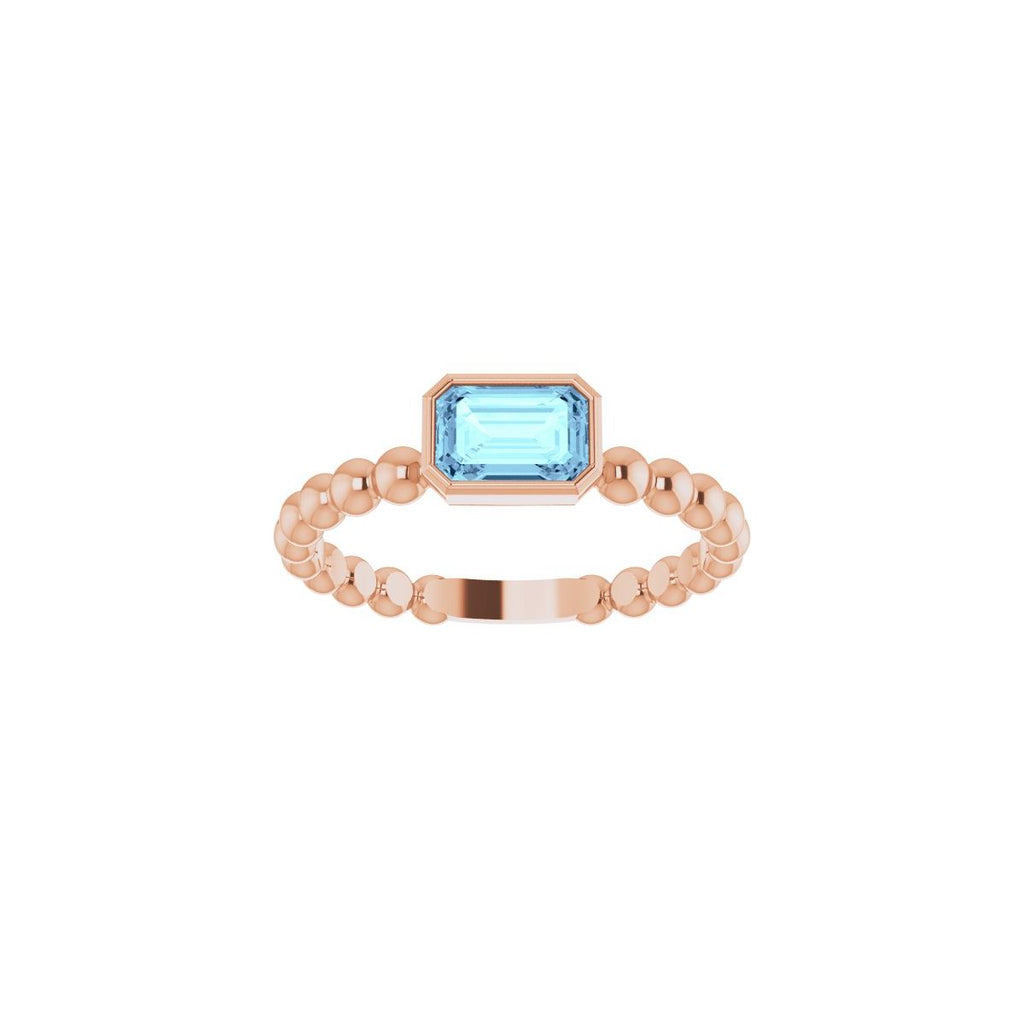 Family Beaded Stackable Ring
