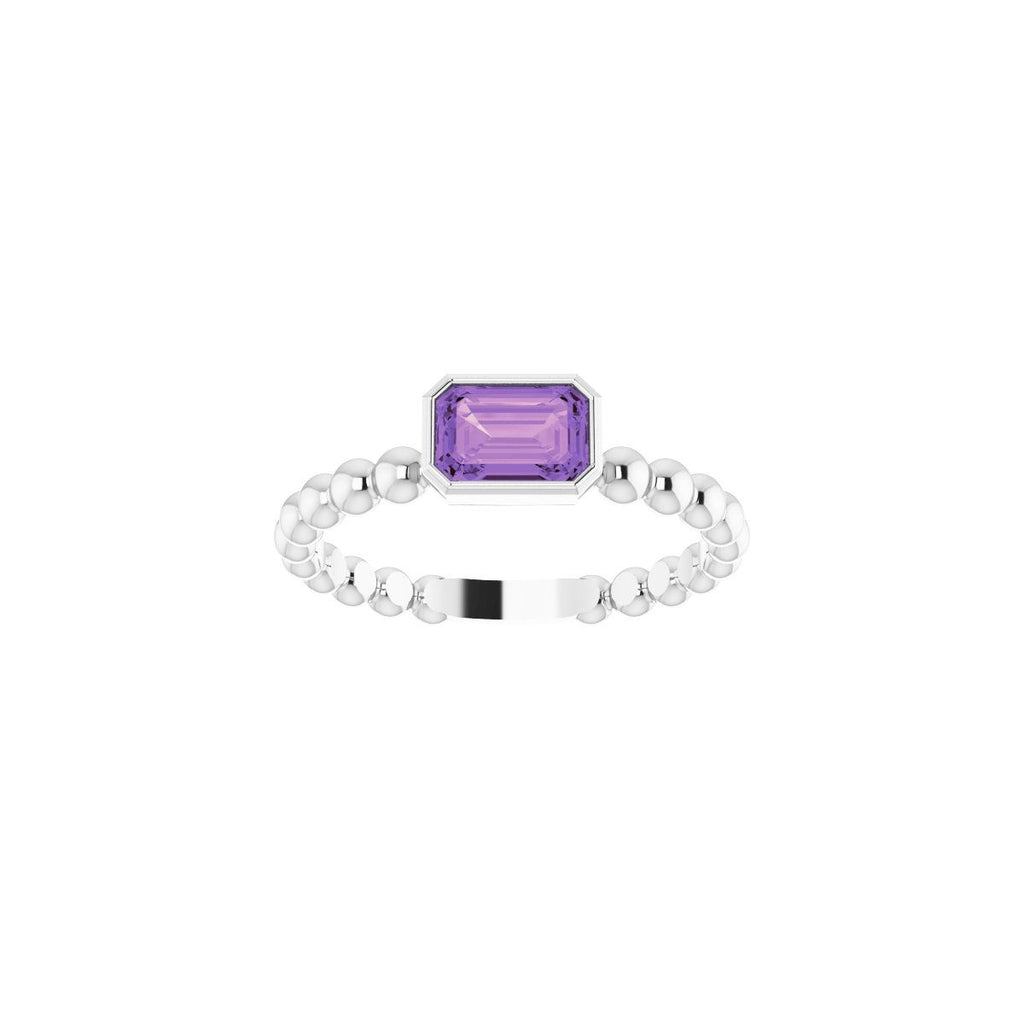 Family Beaded Stackable Ring