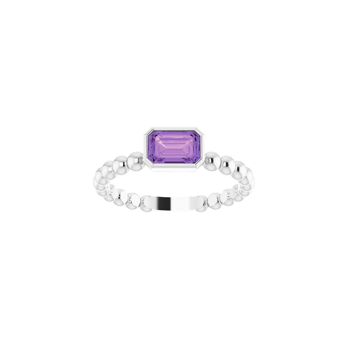 Family Beaded Stackable Ring