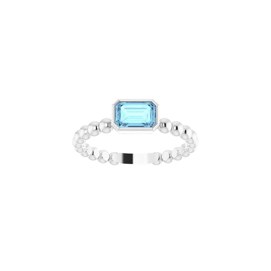 Family Beaded Stackable Ring