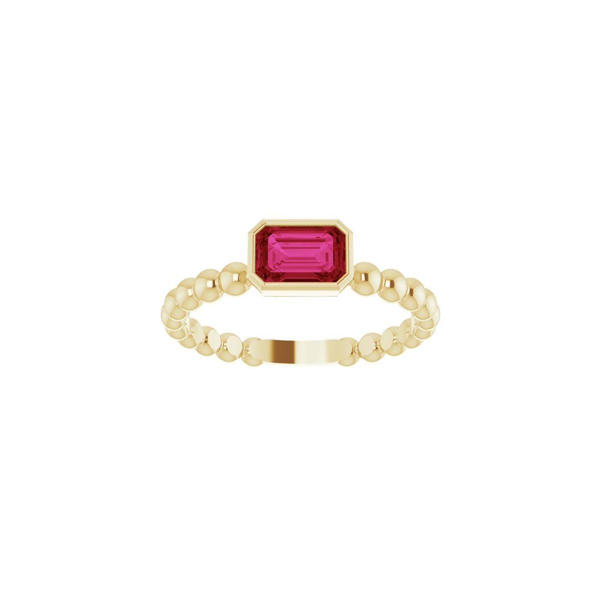 Family Beaded Stackable Ring