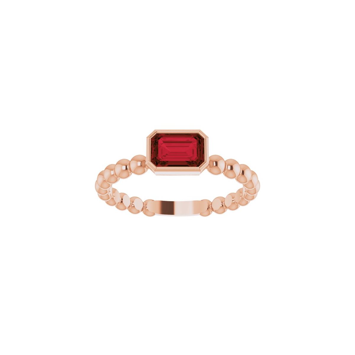 Family Beaded Stackable Ring