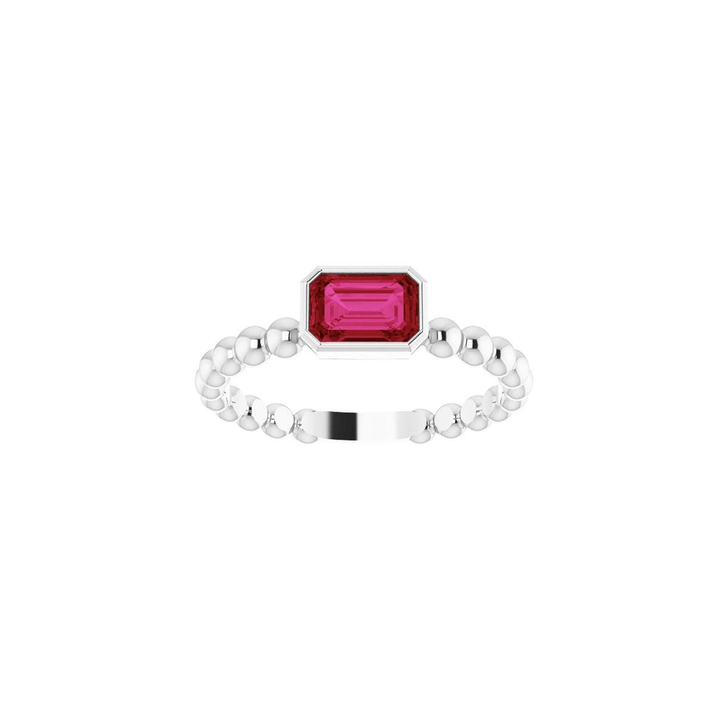 Family Beaded Stackable Ring