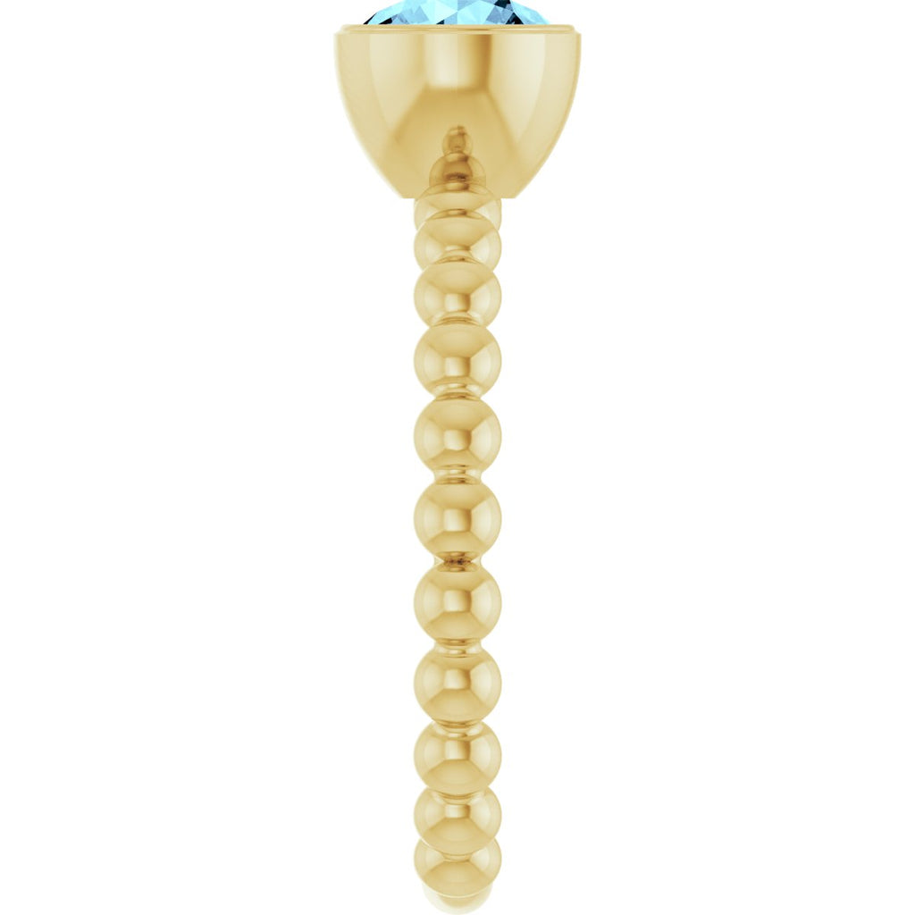 Family Beaded Stackable Ring