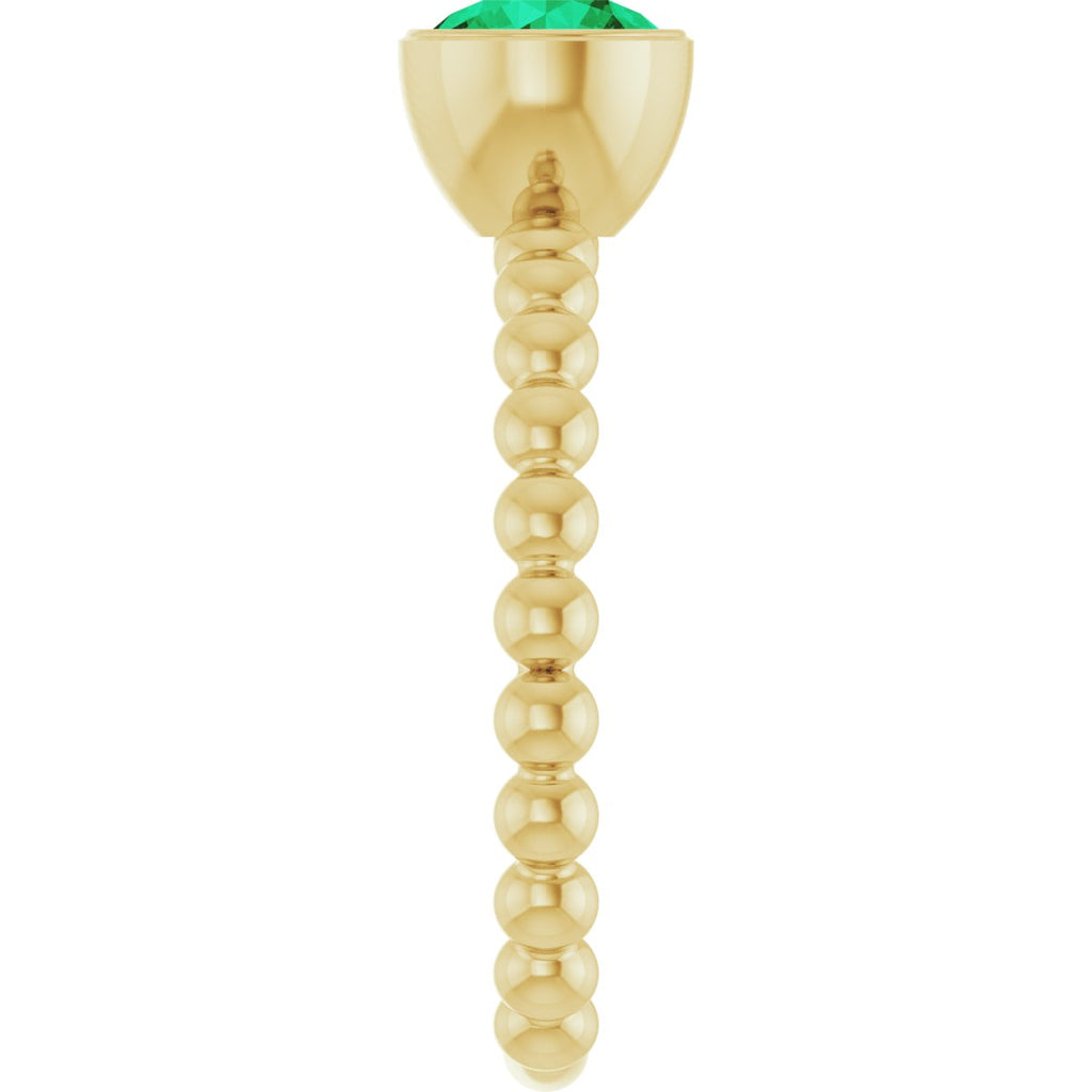 Family Beaded Stackable Ring