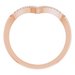 Accented V Ring