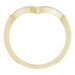Accented V Ring