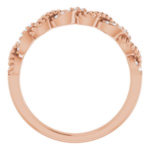 Stackable Rope Ring