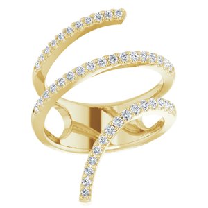 Spiral Wrap Ring