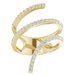 Spiral Wrap Ring