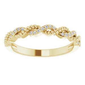 Stackable Rope Ring