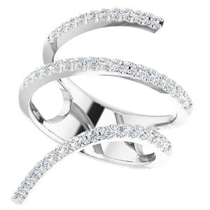 Spiral Wrap Ring