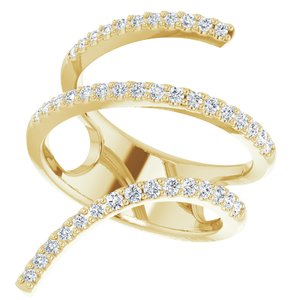 Spiral Wrap Ring