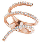 Spiral Wrap Ring